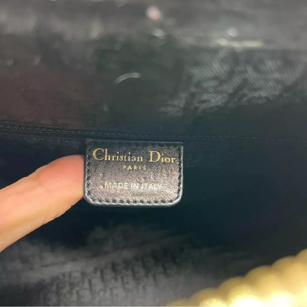 CHRISTIAN DIOR JEANNE HANDBAG W/ COA - Picture 12 of 14